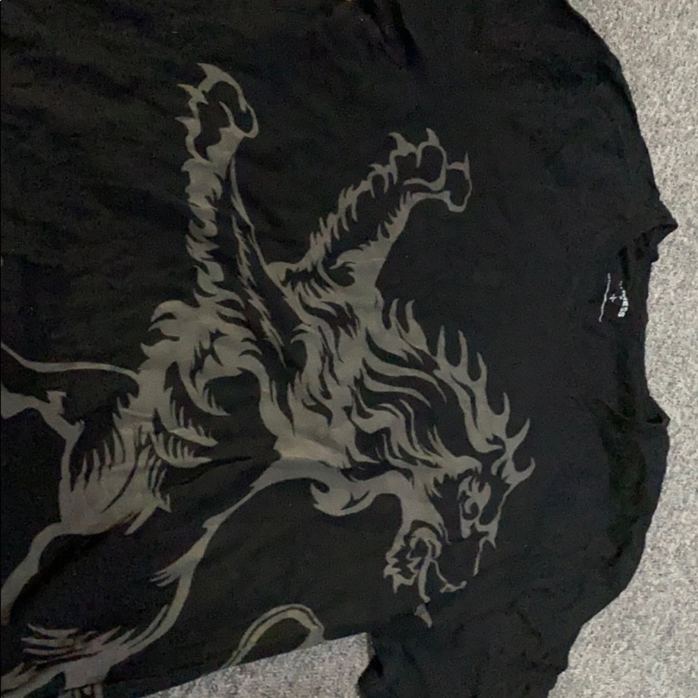 Express lion tee used